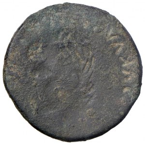 Roman coins Empire - Augusto (27 a.C.-14 d.C.) Asse - Testa a d. -...
