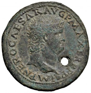 Roman coins Empire - Nero (54-68) Axis - Laureate head to r. - R...