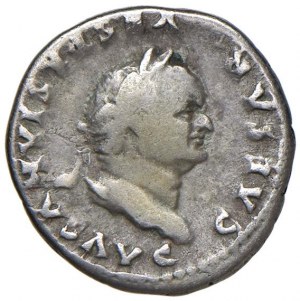 Roman coins Empire - Vespasian (69-79) Denarius - Laureate head at...