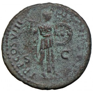 Roman coins Empire - Domiziano (81-96) Asse - Testa laureata a d. ...
