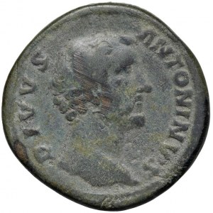 Roman coins Empire - Antonino Pio (138-161) Sesterzio di consacraz...