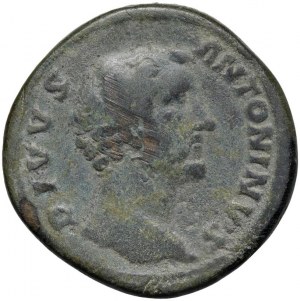 Roman coins Empire - Antoninus Pius (138-161) Sestertius of consecraz...