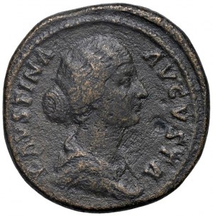 Roman coins Empire - Faustina II (wife of Marcus Aurelius) Sesterz...