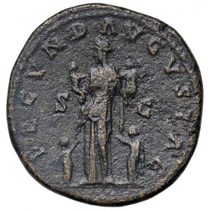 Roman coins Empire - Faustina II (moglie di Marco Aurelio) Sesterz...