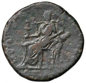 Roman coins Empire - Lucilla (wife of Lucius Verus) Sestertius - Bu...