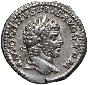 Roman coins Empire - Caracalla (218-222) Denarius - Laureate bust ...