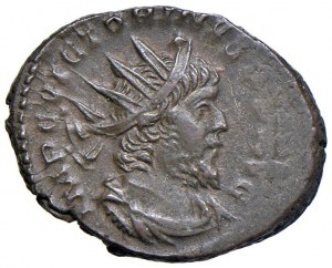 Roman coins Empire - Victorian (269) Antoninian - Radiated head at...