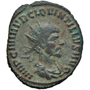 Roman coins Empire - Quintillo (270) Antoniniano - Busto radiato a...