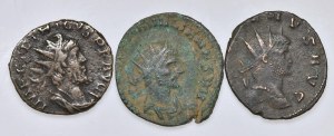 Roman coins Empire - Lot of three antoninians...