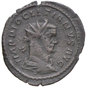 Roman coins Empire - Diocletian (284-305) Antoninian (Lugdunum) ...