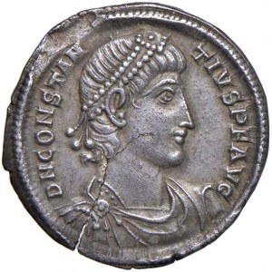 Roman coins Empire - Costanzo II (337-361) Siliqua (o siliqua e me...