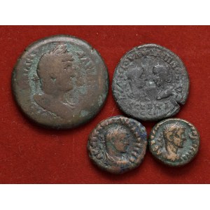 Roman coins Empire - Lotto di quattro bronzi romani come da foto. ...