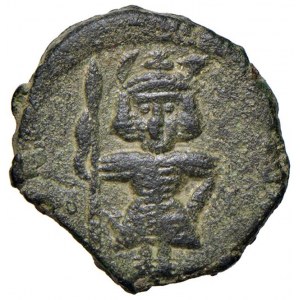 Byzantinische Münzen - BISANZIO Konstantin IV (668-685) Follis (Sira...