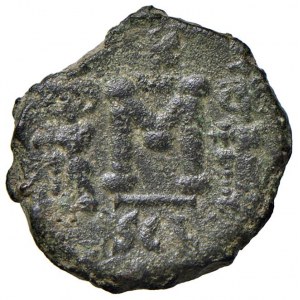 Byzantinische Münzen - BISANZIO Konstantin IV (668-685) Follis (Sira...