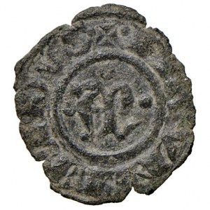Italian coins - BRINDISI Manfredi (1258-1266) Denaro - MIR 32...