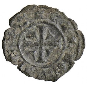 Italian coins - BRINDISI Manfredi (1258-1266) Denaro - MIR 32...