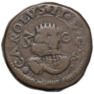 Italian coins - CAGLIARI Carlo II (1665-1700) 3 Cagliaresi 16...