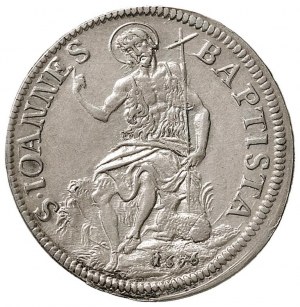 Italian coins - FIRENZE Cosimo III (1670-1723) Testone 1676 -...