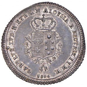 Italian coins - FIRENZE Carlo di Borbone (1803-1807) Lira 180...