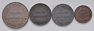 Italian coins - FLORENCE Economic Food League - Tokens ...