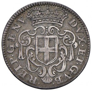 Italian coins - GENOVA Dogi Biennials (1637-1797) Lira 1674 - ...