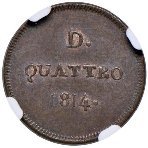 Italian coins - GENOVA Repubblica (1814) 4 Denari 1814 - MIR ...