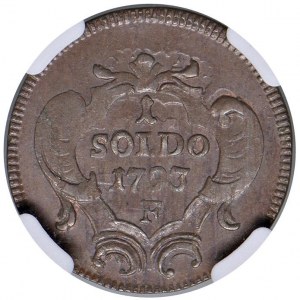 Italian coins - GORIZIA Francis II (1792-1804) Soldo 1793 F...