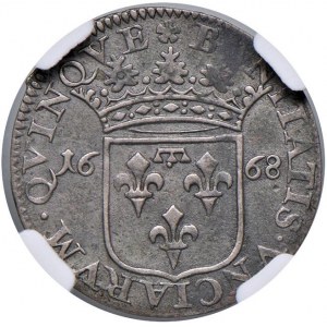 Italian coins - LOANO - Luigino 1668 di zecca incerta - Camma...