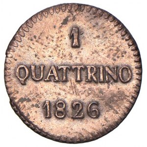 Italian coins - LUCCA Carlo Lodovico (1824-1847) Quattrino 18...