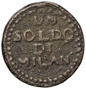 Italian coins - MANTOVA Austro-Russian Siege (1799) Soldo - M...