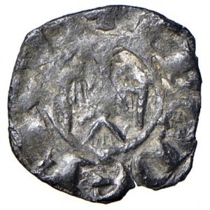 Italian coins - MESSINA Federico II (1197-1250) Denaro da cla...
