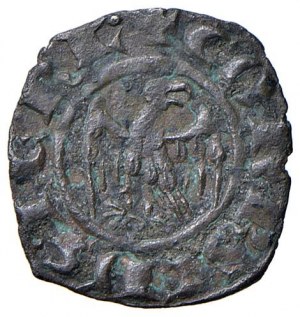 Italian coins - MESSINA Corrado II (1254-1258) Denaro - MIR 1...