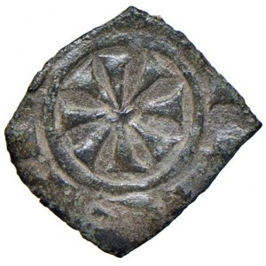Italian coins - MESSINA Manfredi (1258-1266) Denaro - Spahr 2...