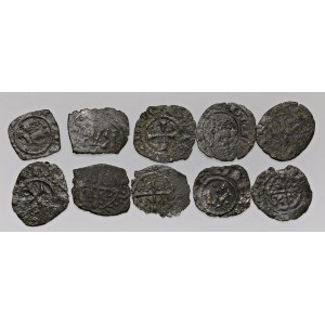 Italian coins - MESSINA Lotto di dieci denari da classificare...