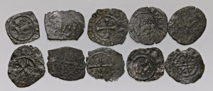 Italian coins - MESSINA Lot of ten denarii to be graded...