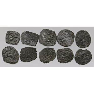 Italian coins - MESSINA Lotto di dieci denari da classificare...