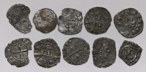 Italian coins - MESSINA Lot of ten denarii to be graded...