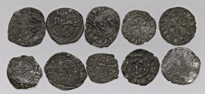 Italian coins - MESSINA Lot of ten denarii to be graded...