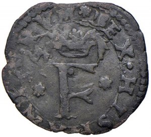 Italian coins - MILAN Philip II (1554-1598) Quattrino - MIR...