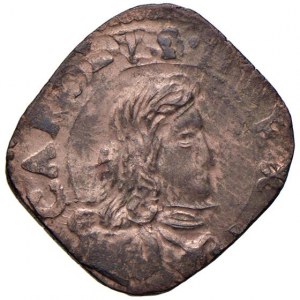 Italian coins - MILANO Carlo II (1676-1700) Quattrino - MIR 3...