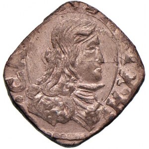 Talianske mince - MILÁNO Karol II (1676-1700) Quattrino - MIR 3...