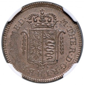 Italian coins - MILANO Maria Teresa (1740-1780) Mezzo soldo 1...