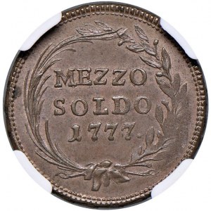 Italian coins - MILANO Maria Teresa (1740-1780) Mezzo soldo 1...