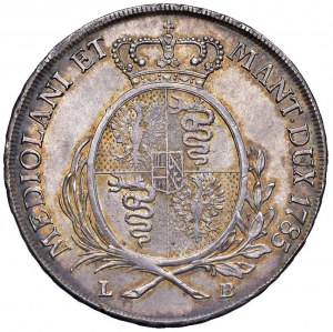 Italian coins - MILAN Joseph II (1780-1790) Shield 1785 - M...
