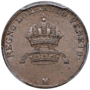Italian coins - MILAN Francis I (1815-1835) 3 cents 18...