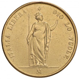 Italian coins - MILANO Governo provvisorio (1848) 40 Lire 184...