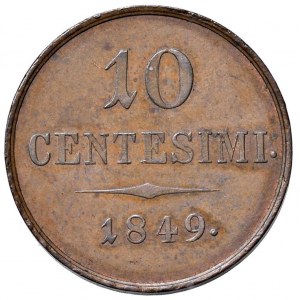Italian coins - MILANO Francesco Giuseppe (1848-1859) 10 Cent...