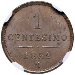 Italian coins - MILANO Francesco Giuseppe (1849-1859) Centesi...