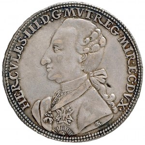 Talianske mince - MODENA Ercole III (1780-1796) 3 Scudi 1782 - ...
