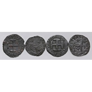 Italian coins - NAPOLI Lotto di quattro monete in CU degli Ar...